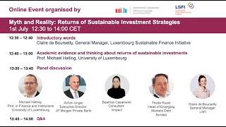 Myth and Reality: Returns of Sustainable Investment Strategies