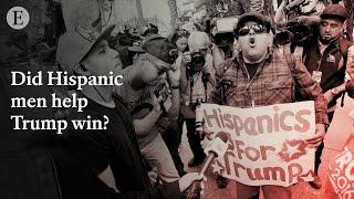 Did Hispanic men help Trump win?