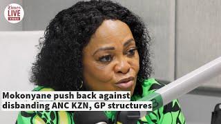 Mokonyane push back against disbanding ANC KZN, GP structures