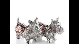 Jeffrey Banks Scottie Dog Salt and Pepper Shakers