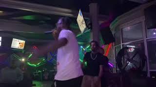 ScottFreePreach x Brizzy Jae performing WORK live at Vibes Luxury Lounge