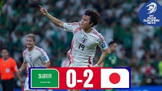 Japan continues perfect start | Saudi Arabia - Japan | Highlights | #AsianQualifiers - Road To 26