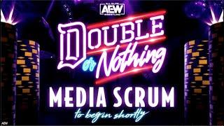 AEW Double or Nothing Media Scrum 2020