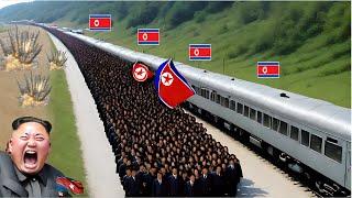 UKRAINE'S REVENGE! All North Koreans migrate after city center bombed by US and South Korea