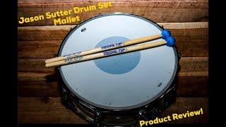 Regal Tip Product Reviews Season 2 Episode 2 - Jason Sutter Drum Set Mallet