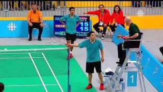 TORONTO 2015 Pan Am Games - Badminton Men's Doubles FINAL - Gold Medal Match Highlights HD