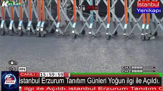 istanbul Erzurum Tanıtım Günleri Yoğun ilgi ile Açıldı.