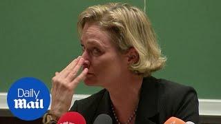 Princess Delphine cries after winning right to become princess