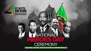 National Heroes Day Ceremony | St. Kitts and Nevis Independence 41 - Sept. 16, 2024