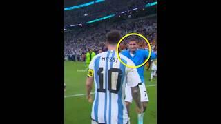 Messi and De Paul Friendship️ #messi #football #depaul