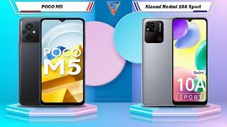 POCO M5 Vs Xiaomi Redmi 10A Sport | Xiaomi Redmi 10A Sport Vs POCO M5