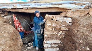 "The skill and search of a mother in building a column in her own cave"