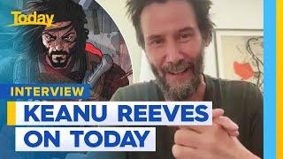 Keanu Reeves catches up with Today | Today Show Australia