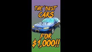 The "BEST" Cars under $1,000!! (Be Warned)