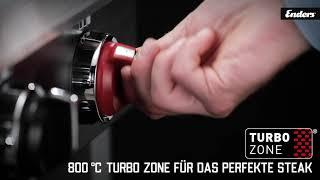 Enders CHICAGO 3 R TURBO // Gasgrill 3-Brenner mit Turbo Zone // FullHD