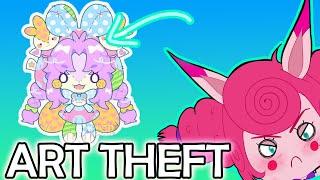 AI Bros Stealing From Toyhouse AND a Rant #toyhouse #arttheft #aiart #art