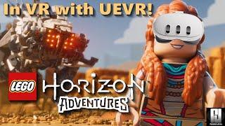 Lego Horizon Adventures in VR with UEVR - Played on Quest 3