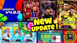 eFootball™ 2025 v4.2.0 Release Date New Premium Club Packs, New Stadium, Official Updates