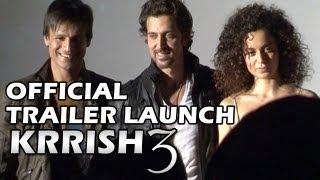 Krrish 3  Trailer launch | Hrithik Roshan, Priyanka, Rakesh Roshan, Vivek & Kangana