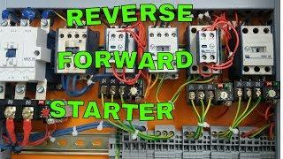 Reverse Forward starter control and power wiring | RDOL |  YK Electrical