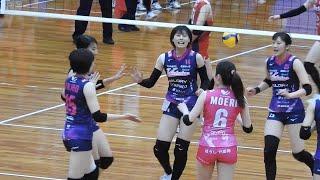 Japanese women's volleyball player V League Victorina Himeji uniform number 14 Chihiro Sasaki②