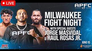Anthony Pettis FC 17: Milwaukee Fight Night 8 | LIVE STREAM | MMA Fight Companion | APFC 17