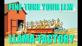 Fine-Tune Your First LLM Model with Llama-Factory: Unlock AI Power (Step-by-Step Guide!)