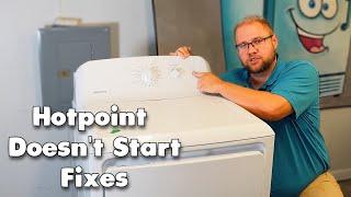 HotPoint Dryer Wont Start - How to Find & Fix Issues