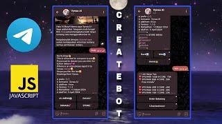 How to Make Telegram Bot, Javascript, Free Panel Cara Membuat Bot Telegram, Javascript, Panel Gratis