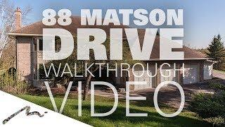 88 Matson Drive Walkthrough Video