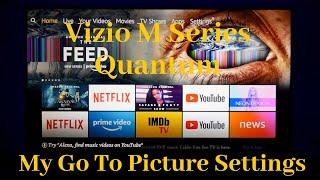 Vizio M Series Quantum (2019) Basic Setup, Auto Game Low Latency and Picture Settings