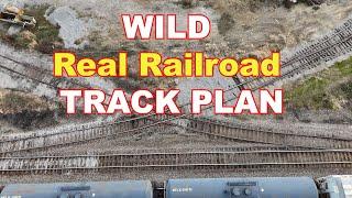 WILD RAILROAD TRACK DESIGN TO SQUEEZE IN 4 CUSTOMERS!