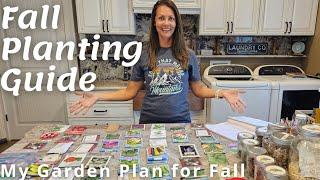 Fall Vegetable Garden Plan & Guide  Zone 9 Zone 10 Florida