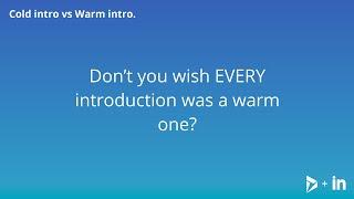 Episode 1 - Don’t you wish every sales introduction was a warm one?