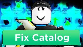 ROBLOX IS FIXING THE CATALOG...