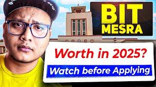 BIT Mesra Worth in 2025? ️ Reality Exposed! | Placements, Fees & Campus Life