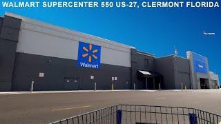 Shopping at Walmart Supercenter in Clermont Florida on US-27 - Store 5299