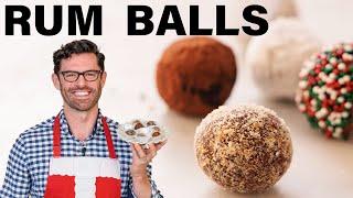 EASY Rum Balls Recipe