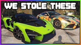 GTA 5 Roleplay - Stealing Ferrari and McLaren | RedlineRP