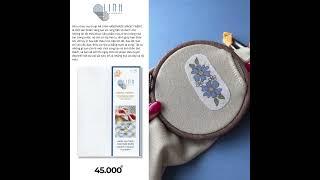 LINH HANDMADE MAGIC FABRIC A4 vải in thêu ma thuật