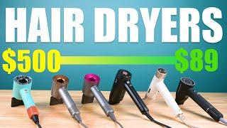 Best Hair Dryer 2024 - Dyson vs Shark TESTED - Supersonic vs Nural vs SpeedStyle vs HyperAir vs Cosy