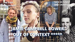 Jamie Campbell Bower out of context videos [chaotic compilation]