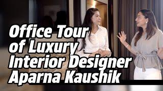 Ridhi Khosla Jalan's Design Diary | Office Tour of Luxury Interior Designer Aparna Kaushik | Ep4