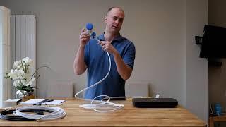 How to install a Sky extension cable