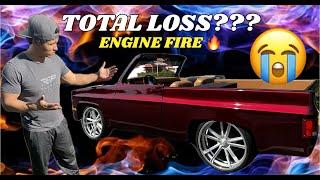 YOU WILL NOT BELIEVE THIS!!! | WHAT WAS THE OUTCOME? | 1973 K5 BLAZER ENGINE FIRE