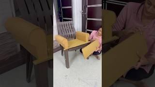 Sofa making from old chair 