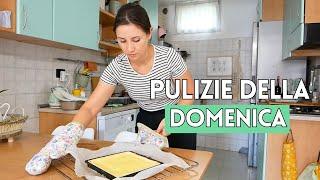 Preparativi per il compleanno  PULIZIE DELLA DOMENICA