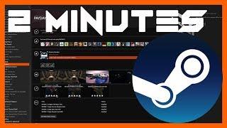 How to make steam look nice in 2 minutes! - Metro for steam