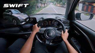 2024 MARUTI SUZUKI SWIFT (ZXI PLUS MT) - POV Test Drive #47 | ENJE