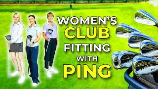 WOMEN'S GOLF CLUB FITTING...AMAZING RESULTS!